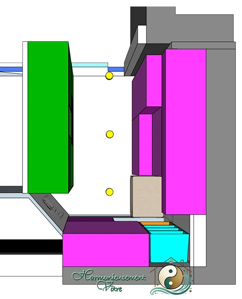Conception de mobilier sur mesure – le dressing – aménagement de l’espace