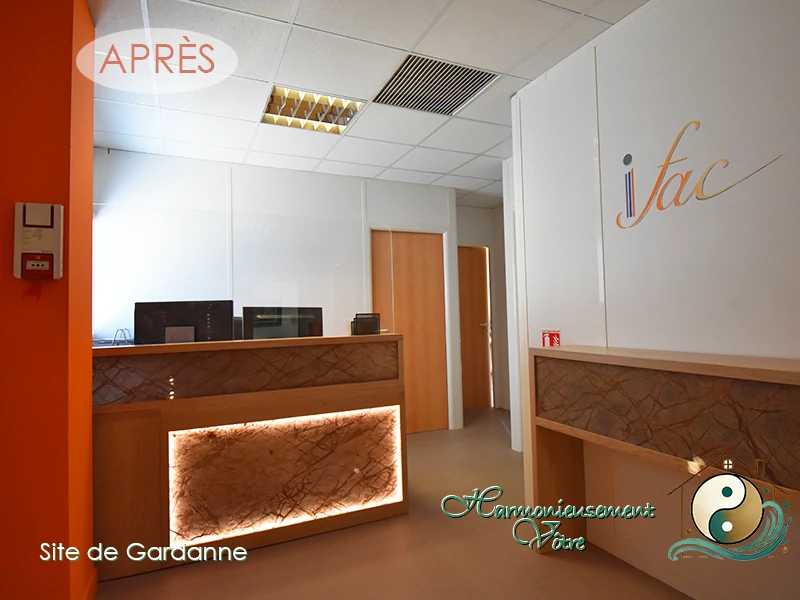 Après 02 de la réalisation de ce projet de décoration par Harmonieusement Vôtre – Site de Gardanne