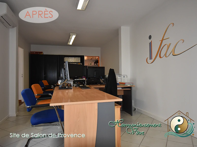 Après 02 de la réalisation de ce projet de décoration par Harmonieusement Vôtre – Site de Salon de Provence