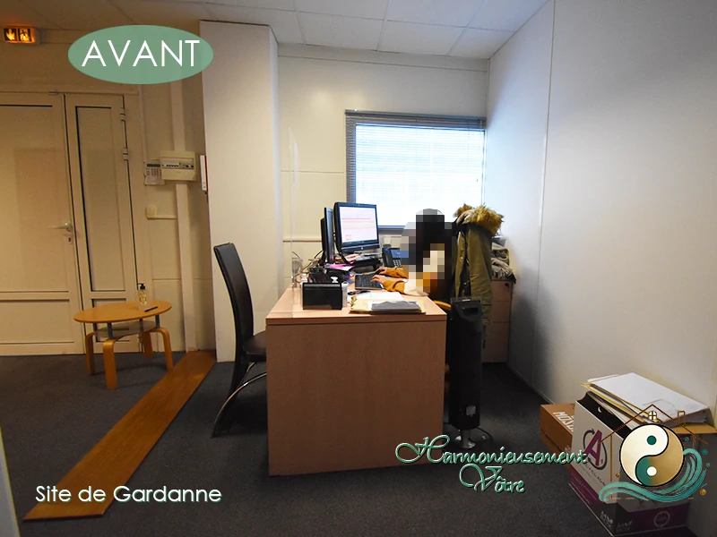 Avant 03 de la réalisation de ce projet de décoration par Harmonieusement Vôtre – Site de Gardanne