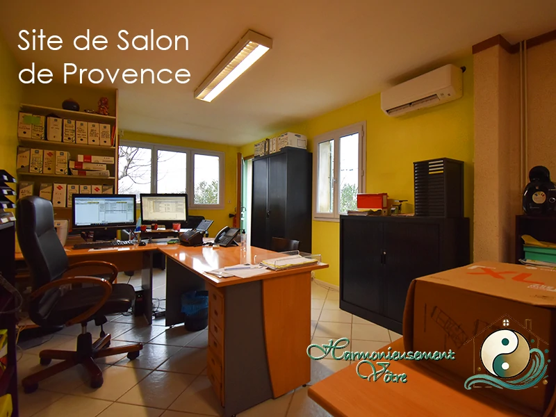 Découverte du site de Salon de Provence pour ce projet de décoration d’une Société de comptabilité