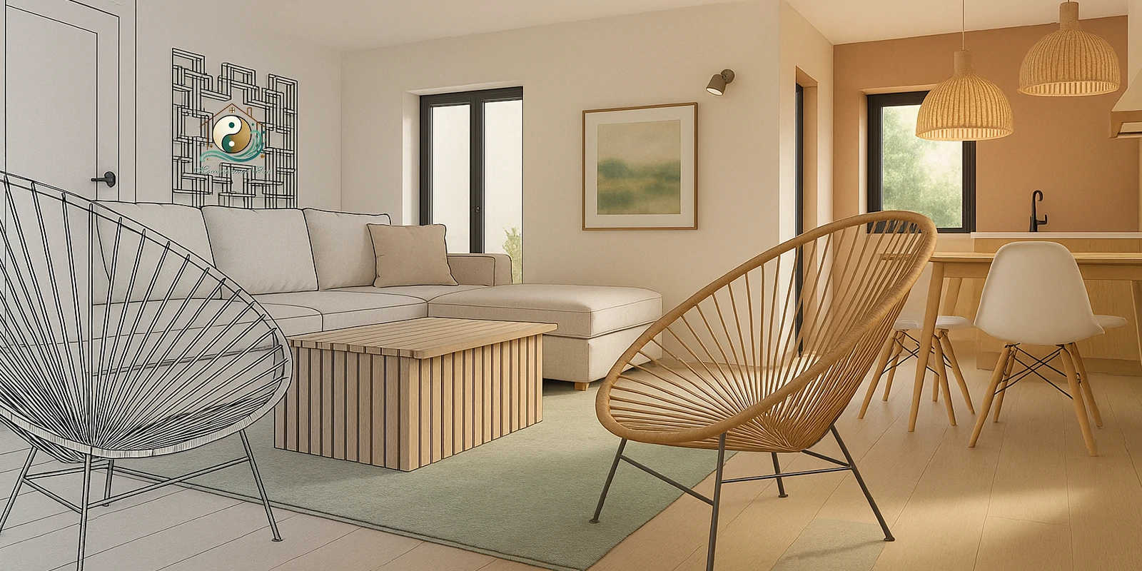 L'Architecture d’Intérieur qui allie esthétique et bien-être par Harmonieusement Vôtre
