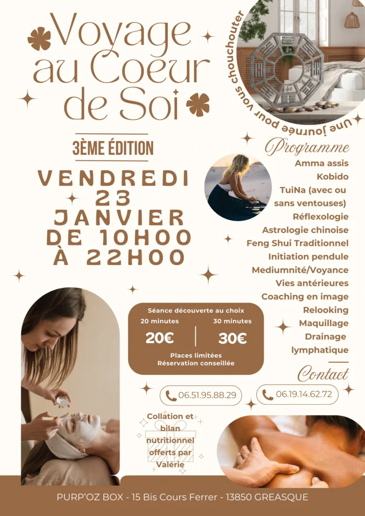 3ième édition de Voyage au Coeur de Soi