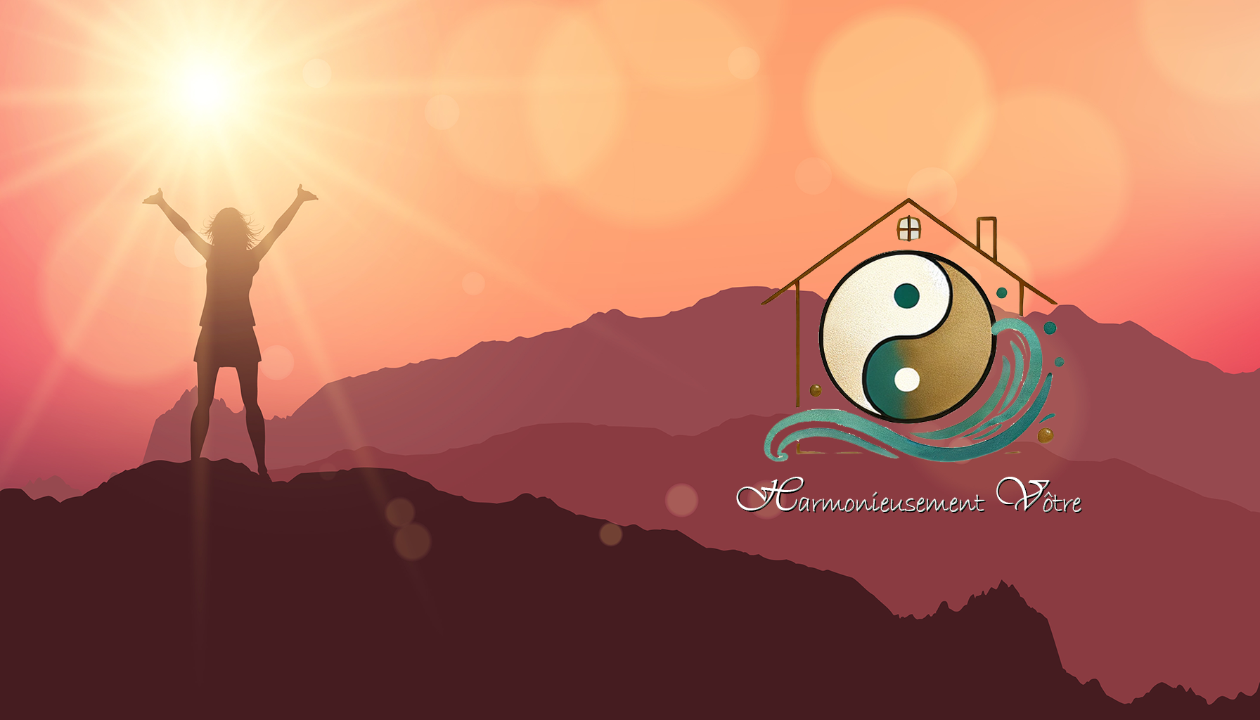 Illustration de la Trinité cosmique – lien entre Ciel, Homme et Terre – Harmonieusement Vôtre