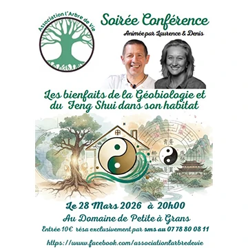 Évènement du 28 mars 2026 auquel participera Laurence Trégoat - Harmonieusement Vôtre