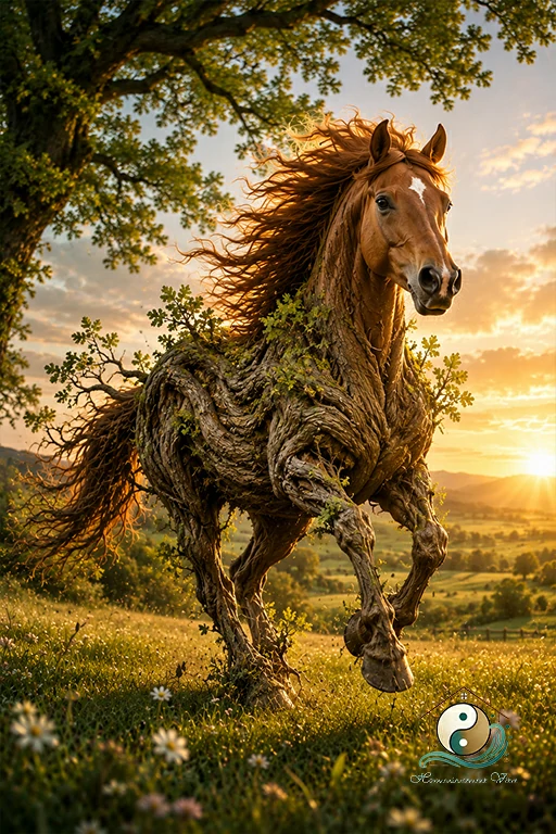 Énergies Ba Zi du Mois de Juin 2026 - Cheval de Bois Yang - Laurence Trégoat - Harmonieusement Vôtre