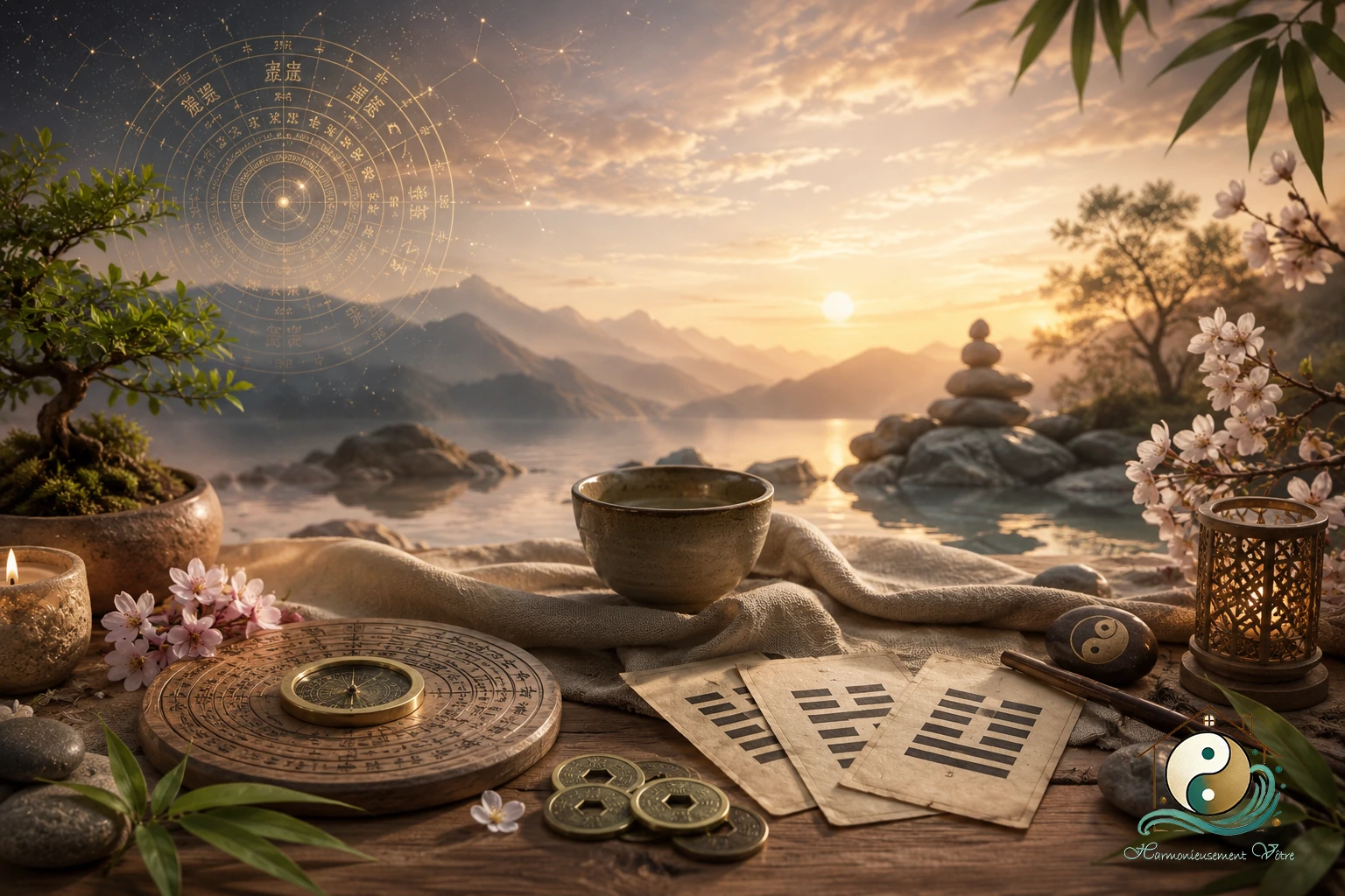 Cycle de 3 ateliers dédiés au Ba Zi, au Yi Jing et au Feng Shui traditionnel pour explorer la Trinité Cosmique et favoriser l'harmonie entre soi et son environnement à Aix en Provence.