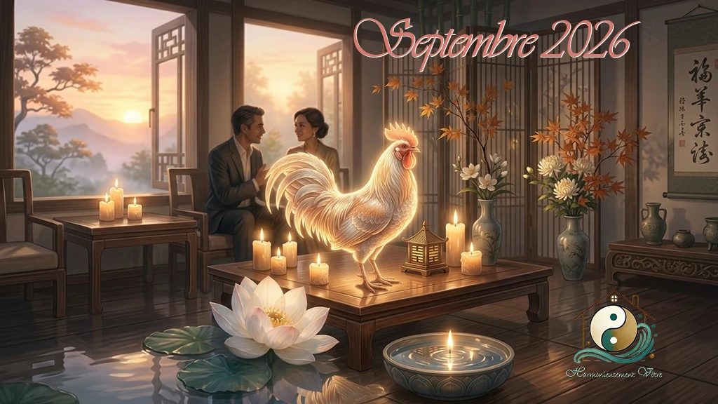 "Bonnes rencontres en septembre 2026 et harmonie de l'environnement". Voici l'article des énergie de septembre 2026 par Harmonieusement Vôtre, votre cabinet conseil en Design d'Espace Holistique et Arts Taoïstes entre Aix en Provence et Marseille.
